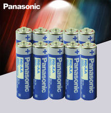 Panasonic r6 1.5v pilhas alcalinas, 12 peças, pilhas sem mercúrio bateria seca para o brinquedo elétrico lanterna relógio rato 2024 - compre barato