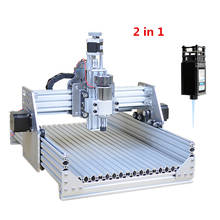 DIY CNC 2030 Mini Wood CNC Router Milling Engraver Metal Laser Engraving Machine 500MW 2500MW 5500MW Laser Head 2024 - buy cheap