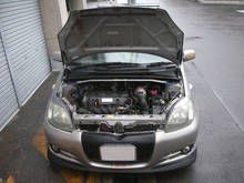 Для Toyota Ist XP60 2002-2007 подъемник с газовой стойкой, передняя крышка капота, модификация, амортизатор газовых пружин 2024 - купить недорого
