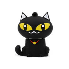 cartoon animal pen drive 4GB 8GB 16GB 32GB 64GB 128GB cute black cat usb flash drive memory stick pen drive u stick 2024 - buy cheap