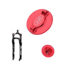 New Bicycle Fork Cover Front Gas Shoulder Caps Aluminum Alloy Nozzle Mountain Bike 2024 - buy cheap