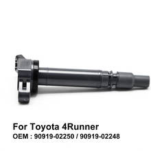 Bobina de encendido captotal para Toyota 4runner, código de motor 1GR-FE 1GRFE 2TR-FE 4.0L 4.0L 2.7L OEM 90919-02250/90919-02248 (paquete de 4) 2024 - compra barato