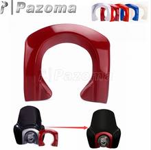 Cabeça dianteira luz do farol carenagem moldura exterior protetor guarda para harley fxr fld fxdwg fxdf fxdb fxdl baixo rider rua bob fatboy 2024 - compre barato