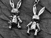 Steampunk Rabbit Necklace Gothic Cute Hip Hop Mechanical Movable Hare Pendant NUGOTH Jewelry Hot Charm movement 2024 - buy cheap