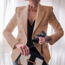 NEDEINS Autumn Fashion Ladies Blazer Coat Jacket Women Outerwear Tops Casual Pockets Long Sleeve Work Office Suit Coat 2024 - buy cheap