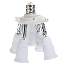 Регулируемый патрон для Светодиодный Ной лампы E27, от 1 до 3, 5, патрон для лампы E27, разветвитель для домашсветильник щения, адаптер для Светодиодный светильник пы 2024 - купить недорого