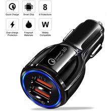 3.1A Dual USB Car Charger 3.0 Quick Charge for BMW E60 Ford focus 2 Kuga Mazda 3 cx-5 Volkswagen Polo Golf 4 6 GTI 2024 - buy cheap