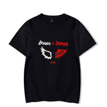 Jaden Hossler-Camiseta personalizada para hombre y mujer, camisa de manga corta con cuello redondo, Harajuku, informal, Unisex, ropa Jxdn, 2020 2024 - compra barato