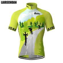 LairschDan Road Cycling Short Sleeve Jersey MTB Uniform Bike Clothing Bicycle Wear Top Men Cycle Shirt Camisa Ciclismo Masculina 2024 - buy cheap
