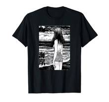 New Uzumaki Junji Ito T Shirt Tomie Design Horror Manga Brand  Male Short Sleeve Men's  Homme Custom Slim Shirt Printing 2024 - buy cheap