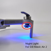 Mini lámpara de señal de vuelo nocturno recargable, luz LED de navegación, luces Flash con batería para Dron DJI Mavic Air 2, 1 par 2024 - compra barato