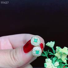 New Arrival Real and Natural Emerald Earring Natural And Real 925 sterling silver Emerald Earring 2024 - buy cheap