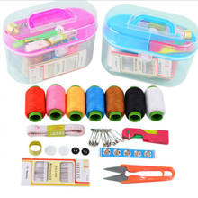 10 Piece Set Sewing Box Set Household Portable Scissors Thimble Threader Mini Tool Sewing Thread Multi-function Sewing Kit E 2024 - buy cheap