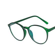 2020 Classic Anti-blue Light Round Plastic Glasses Frame Women Eyeglasses Fashion Men Computer Eye Glasses Optics Myopia 2020 2024 - buy cheap