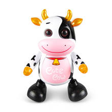 Прогулочный электромобиль Cow музыка светильник танец куклы животных крупного рогатого скота детские игрушки для детей, подарок на день рождения 2024 - купить недорого