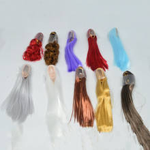 Kumik-accesorio de figura femenina a escala 1/6, peluca de cubierta de pelo, accesorios de muñeca, modelo Largo y recto para cabeza de 12" 2024 - compra barato