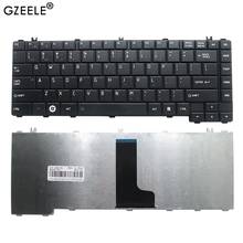 Клавиатура для ноутбука GZEELE US для Toshiba L600 L600D L630 C640 L745D L700 L730 L645 C600 L640 Клавиатура США черная матовая 2024 - купить недорого