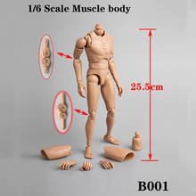 In Stock B001 B002 1/6 Scale Upgrated Version Wide Shoulders/Narrow Shoulders Skin Color Caucasian Body for 12'' Action Figure 2024 - buy cheap