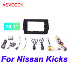 10.1" Car Radio Fascia Frame For Nissan Kicks Car Dvd Frame Install Panel Dash Mount Installation Dashboard 2024 - buy cheap