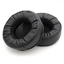 Almofadas De Couro de proteína Earmuffs Substituição para ISK HD9999 Capas de Almofadas Fone de Ouvido Fones De Ouvido de Espuma de Memória 2024 - compre barato