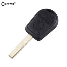 Keyyou-capa de chave remota sem corte para bmw, com 3 botões, para substituição de chave, compatível com bmw m3, z4, x5, e46, 325i, 325ci, 325xi, 330i, 330ci, 330xi 2024 - compre barato