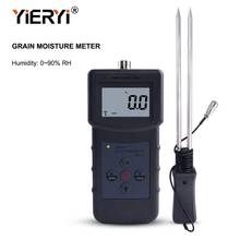 yieryi Grain Moisture Meter Tester For Barley, Corn, Hay, Oats, Rapeseed, Rough Rice, Sorghum, Soybeans, Wheat Flour, Cocoa 2024 - buy cheap