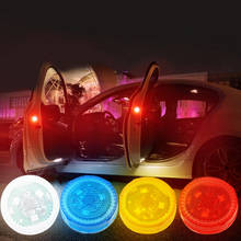 1pcs Door lights Wireless LED Car Door Opening Warning Lights Welcome lamp Strobe Flashing Anti Rear-end Collision Safety Lamps 2024 - buy cheap