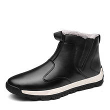 Men Boots Lightweight Winter Shoes For Men Snow Boots Waterproof Winter Footwear Plus Size 48 Slip On Unisex Ankle Winter Boots 2024 - buy cheap