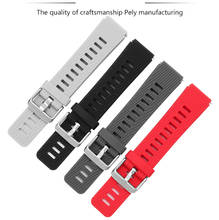 Silicone sport Wristband stripe Bracelet Strap Replacement band For Huawei Talkband B5 Smart Watchband 18mm man woman strap 2024 - buy cheap