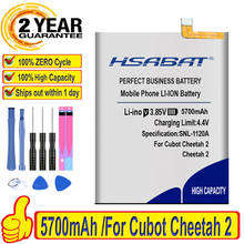 100% Original HSABAT 5700mAh Battery For Cubot Cheetah 2 2024 - buy cheap