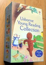 Livro de leitura para crianças com 10 + 10 cd, coleção de leitura para bebês de 1-6 anos, caixa com 21*14cm 2024 - compre barato