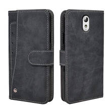 Luxury Vintage Case For Lenovo Vibe P1m Case Flip Leather Silicone Wallet Cover For Lenovo Vibe P1m Case With Front Card Solts 2024 - buy cheap