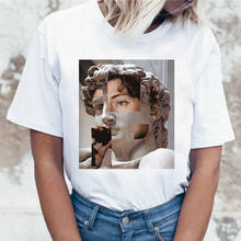 Женская футболка в Корейском стиле Гарри Стайл, женская футболка в стиле хип-хоп, 90s Kawaii, уличная одежда 2024 - купить недорого