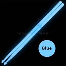 1pair 5A Luminous Drum Stick Drum Set Fluorescent Drumsticks Glow in The Dark D24 19 Dropship 2024 - buy cheap