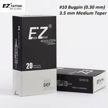 EZ Revolution-cartuchos de Agujas para tatuaje, delineador redondo, cono medio de 3,5 MM, máquinas rotativas de maquillaje permanente 2024 - compra barato