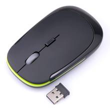 EastVita Portable Slim 2.4GHz Wireless Mouse Ultra Slim Mini USB Receiver Changeable 1600DPI Optical Gaming Mouse 2024 - buy cheap