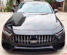 Z-ART W257 CLS подтяжки лица передний бампер для CLS AMG GT63 передний бампер для нового CLS тюнинг-пакет для CLS модернизации переднего бампера 2024 - купить недорого