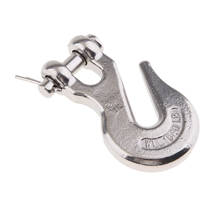 5/16inch Forged Steel Clevis Hook with Safety Latch for Connecting Safety Chains or Securing Transport Binder Chains 2024 - buy cheap