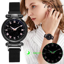 2019 Fashion Women Watch Simple Starry Dial Stainless Steel Mesh Belt Ladies Quartz Watch Gift Relogio Feminino Reloj Mujer 2024 - buy cheap