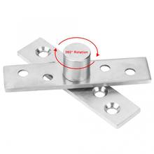 2Pcs 360 Degree Rotary Pivot Hinge 75mm/95mm/100mm Stainless Steel Concealed Rotating Door Hinge 2024 - купить недорого