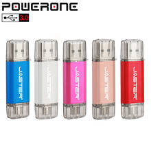 POWERONE Hotsale Stick Usb OTG Tipo C Pen Drive 128GB GB GB 16 32 64GB Pendrive Flash Drive USB 3.0 de Alta Velocidade para o Dispositivo do Tipo-C 2024 - compre barato