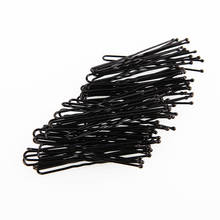 50pcs Women Barrette Salon Grip Clip Hairpins Black Dropshiping Hair Waved U-shaped Bobby Pin Hair Accessories 2024 - buy cheap