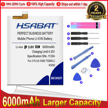 HSABAT 0 Cycle 6000mAh Battery for Asus Pegasus 2 Plus X550 T550KLC High Quality Phone Replacement Accumulator 2024 - buy cheap
