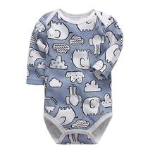 New Baby Bodysuits Autumn Top Quality Baby Girl Boy Clothes 100% Cotton Long Sleeve Underwear Infant Baby Jumpsuit 3-24M 2024 - buy cheap