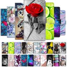 PU Leather Phone Case For Samsung Galaxy A01 Core A20 A30 A20S A20E A21 A21S A31 A41 A40 Book Style Painted Cover Protect Bag 2024 - buy cheap