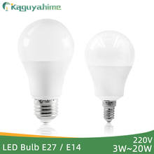 Kaguyahime LED E27 LED Light E14 LED Bulb AC 220V 240V 20W 15W 12W 9W 6W 3W LED Spotlight Table Lamp Bombilla Lighting Lampada 2024 - buy cheap