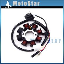 8 Coils Magneto Stator For GY6 49cc 50cc Engine Chinese Moped Scooter Sunl Roketa Vespa Jonway Znen Jmstar Kazuma 2024 - buy cheap