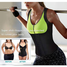 Sweat Hot Slimming Belt Body Shaper Neoprene Sauna Gym Sport Workouts Fajas Push Up Vest Waist Trainer Tummy Belly Girdle Corset 2024 - buy cheap