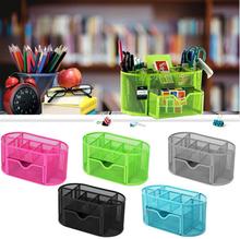 Pencil Pen Holder Office Desk Supplies Organizer Desktop Metal Storage Mesh Empty Container Round Stationery Holder Case Box Buy Cheap In An Online Store With Delivery Price Comparison Specifications Photos And