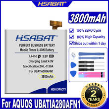 Аккумулятор HSABAT UBATIA280AFN1 3800 мАч для SHARP AQUOS UBATIA280AFN1 2024 - купить недорого